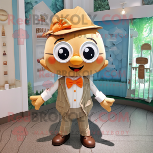 Tan Mandarin mascotte...