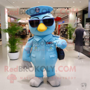 Sky Blue Air Force Soldier...