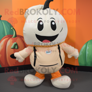 Cream Pumpkin mascotte...