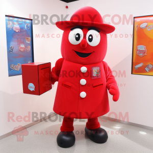 Red Candy Box maskot...