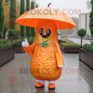 Orange Falafel maskot...