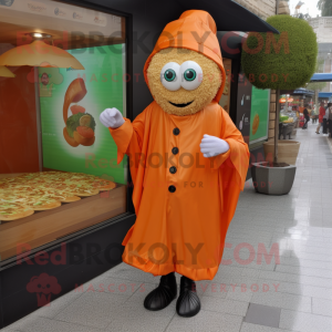 Oransje Falafel maskot...