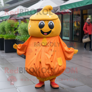 Orange Falafel maskot...