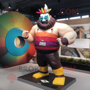  Strongman maskot drakt...