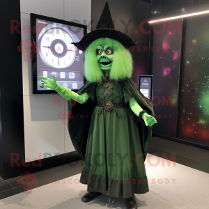 Green Witch mascotte...