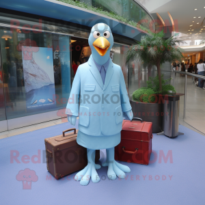 Sky Blue Gull maskot...