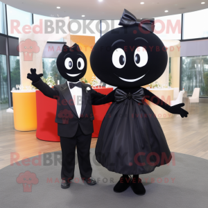 Sort forlovelsesring maskot...