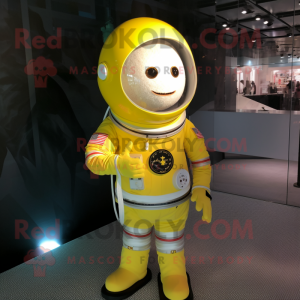 Citrongul Astronaut maskot...