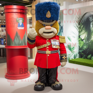  British Royal Guard maskot...