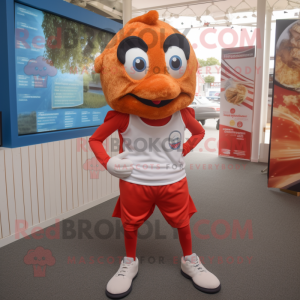 Red Fish And Chips mascotte...