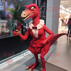 Roter Velociraptor...
