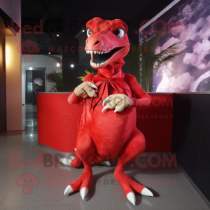 Roter Velociraptor...