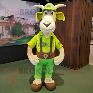 Lime Green Boer Goat...