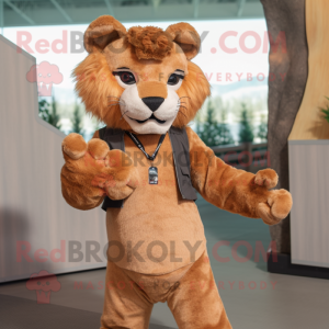 Rust Mountain Lion mascotte...