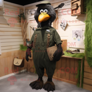 Olive Crow maskot kostyme...
