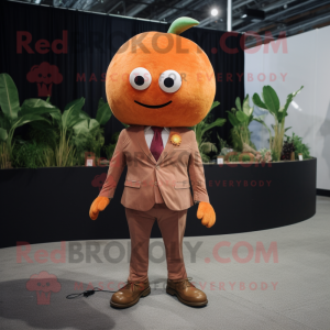 Brown Grapefruit mascotte...