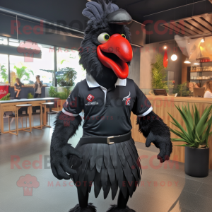 Black Roosters maskot...