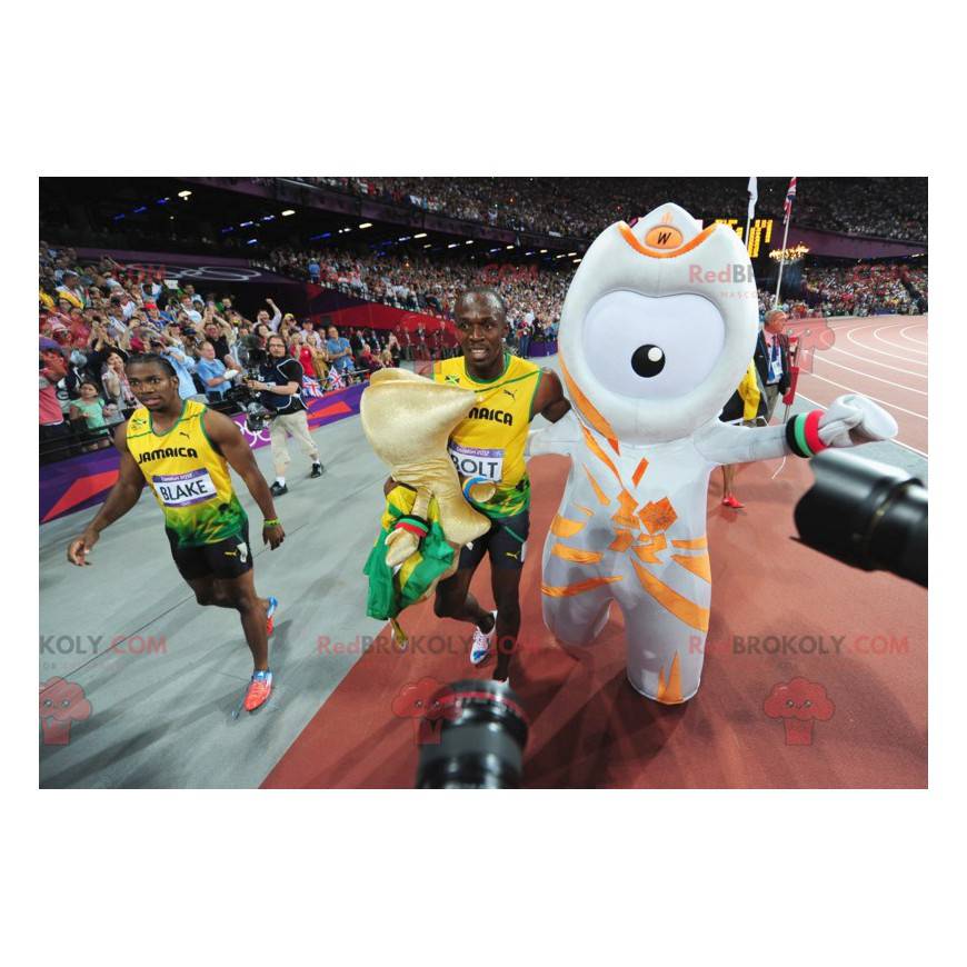 Mascotte d'extra-terrestre - Mascotte des Jeux olympiques 2012