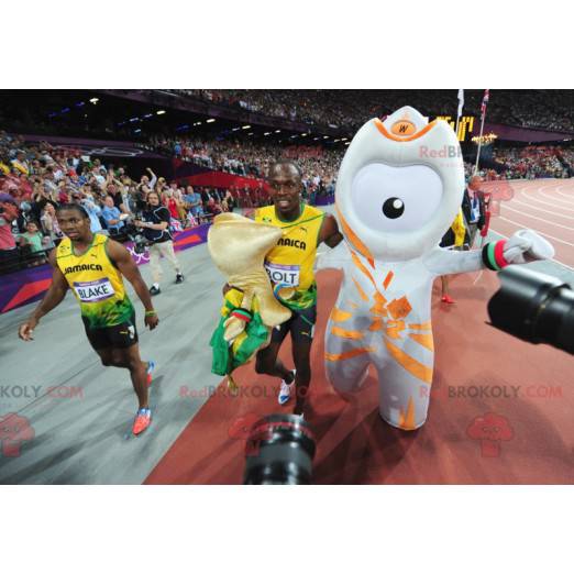 Mascote alienígena - mascote dos Jogos Olímpicos de 2012 -