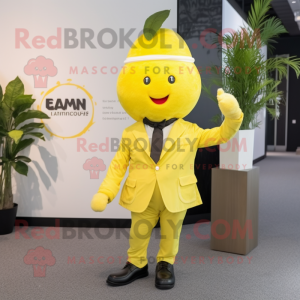  Lemon mascotte kostuum...