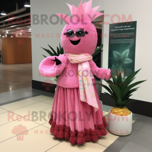 Mascotte d'Ananas Rose...