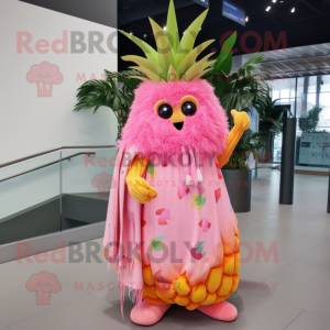 Mascotte d'Ananas Rose...