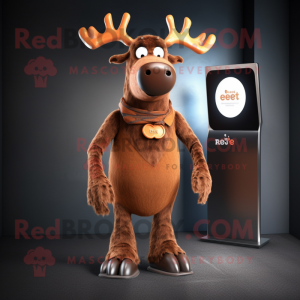 Postava maskota Rust Elk...