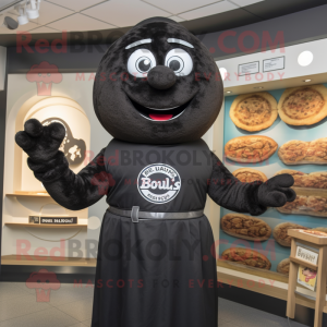 Black Bagels mascotte...