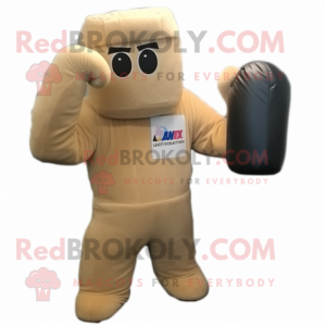 Postava maskota Tan Boxing...