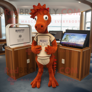 Rust Sea Horse personaje...