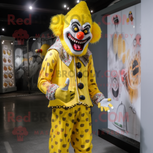 Zitronengelber böser Clown...
