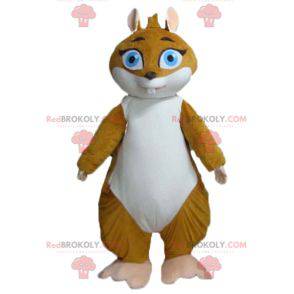 Brown and white guinea pig marmot mascot - Redbrokoly.com