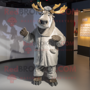 Silver Moose mascotte...