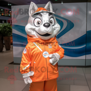 Silver Orange mascotte...