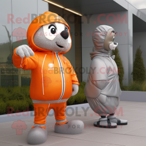 Silver Orange mascotte...