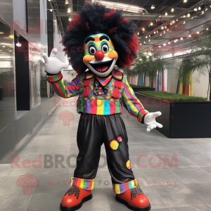 Black Clown mascotte...