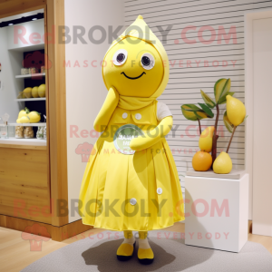  Lemon maskot kostume...