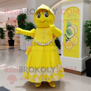  Lemon maskot kostume...