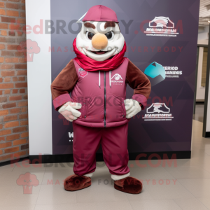 Maroon Alliance maskot...