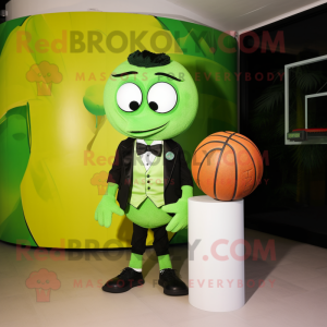 Lime Green Basketball Ball...