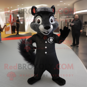 Black Squirrel mascotte...