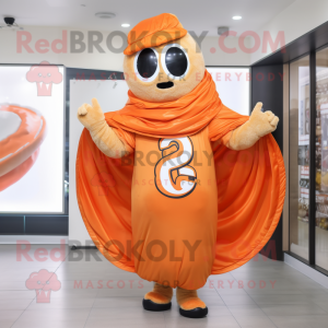 Orange Bagels maskot...