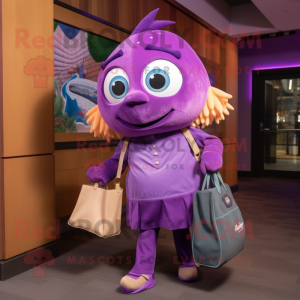 Purple Tuna mascotte...