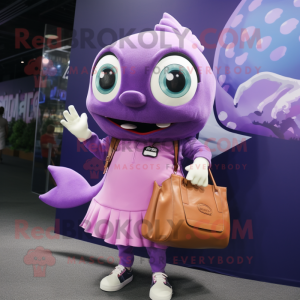 Purple Tuna mascotte...