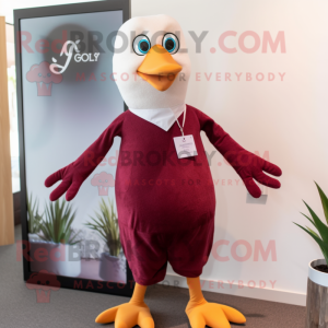 Maroon Seagull maskot...