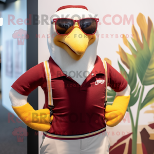 Maroon Seagull mascotte...