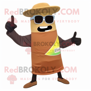 Brun Enchiladas maskot...