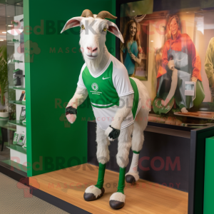 Olive Boer Goat maskot...