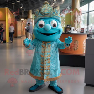 Turquoise Biryani mascotte...