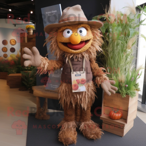 Bruin Scarecrow mascotte...